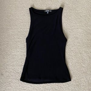 Missguided Slinky Racer Neck Tank